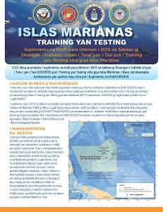 Draft Supplemental EIS/OEIS General Fact Sheet - Chamorro